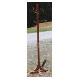 Wood Coat Rack - 71" tall