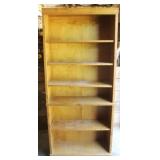 Wood Bookshelf - 32 x 12 x 72