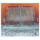 Metal Outdoor Loveseat