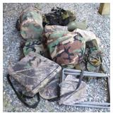 Lot of Assorted Camouflage/Hunting Items