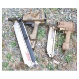 2pc Pneumatic Air Nail Guns - AS IS