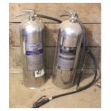 2 pc Water Extinguisher/Sprayer Tanks