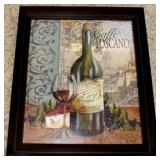 Coffee Toscano Framed print
