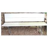Wood Bench - 32.5 x 72 x 14.5