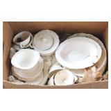 Box Lot of Assorted China