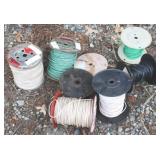 Lot of Assorted Rolls of Wire