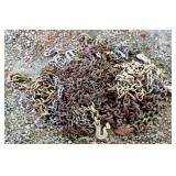 Lot of assorted tow chains