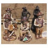 6pc Western Cowboy Figures