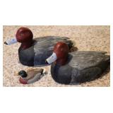 3pc wood duck decoys