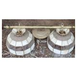 Stained Glass Bar Light