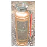 Antique Fire Extinguisher - 24" tall
