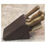 Knife Block Butcher Set 11pc
