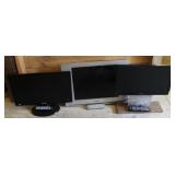 3pc Lot of LCD TVs - as is - untested