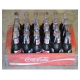 Coca-Cola Crate w/ Richard Petty Pepsi Bottles