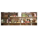 2-Shelf lot of Assorted Items
