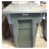 Large Trash Can w/ Flip Lid