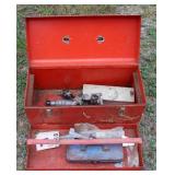Metal Toolbox w/ contents