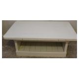 Painted wood table