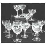 12 pcs of Fostoria American Wine Glasses