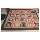 Large Handmade Quilted Wall Hanging - 45 x 54