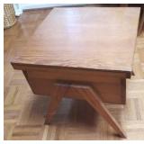 Vintage Handmade Sewing Box w/ Contents
