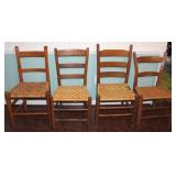 Lot of 4 Assorted chairs