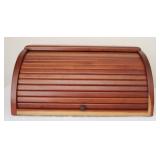 Roll Top Wood Bread box