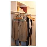 Left side of closet lot
