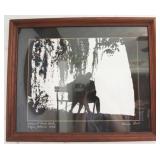 Handmade Frame with signed print