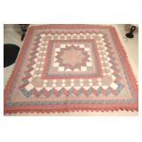 Handmade Quilted Wall Hanging - 49 x 49