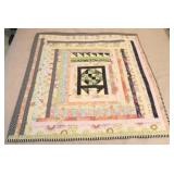 Handmade Quilted Wall Hanging - 34 x 37