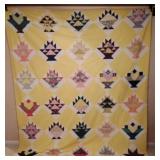 Unfinished Handmade Quilt Top Only