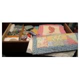 Drawer Lot of Quilting Items & MORE!