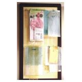 Peg Poard with Stencils & Quilting Tools