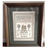 Framed Needlepoint