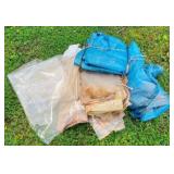 Lot of assorted tarps