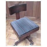 Office Chair with cushion - hand crafted