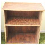 Handmade 2 shelf bookcase