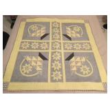 Handmade Quilted Wall Hanging - 42 x 42