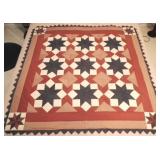 Handmade Quilted Wall Hanging - 46 x 49