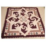Handmade Quilted Wall Hanging - 36 x 36
