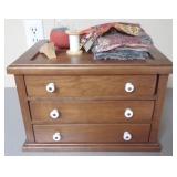 Handmade Spool Storage Box or Jewelry Box