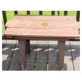 Wood Bench