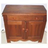 One drawer Hand Crafted Washstand from Sassafras