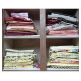 2 Shelf Lots of Quilting Material