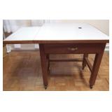 One Drawer Crafting Table with 2 drop leaves