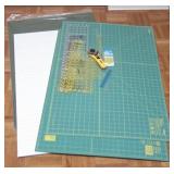 Lot of Quilting Mats & Tools