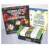 Group lot of Gardening Books & Insect Identifier