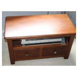 TV Stand w/ SONY VHS & DVD Player w/ Remote