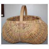 Monumental Hand Woven Basket